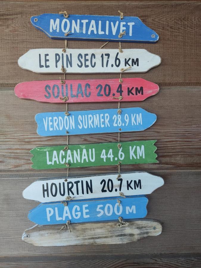 La Cabane Vensac Ocean Montalivet 외부 사진